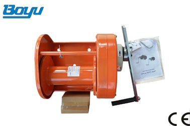 1t 2t 3t Transmission Line Stringing Tools Mini Portable Wire Rope Heavy Duty Hand Winch With Break