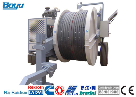 103hp Hydraulic Tensioner 5km/h Overhead Line Stringing Equipment