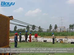 Γραμμή μετάδοσης που δένει με σπάγγο τους υδραυλικούς συμπιεστές εργαλείων για τον υπερυψωμένο αγωγό